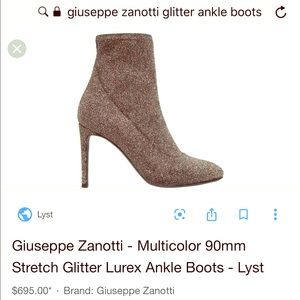 Giuseppe zanotti ankle boots
